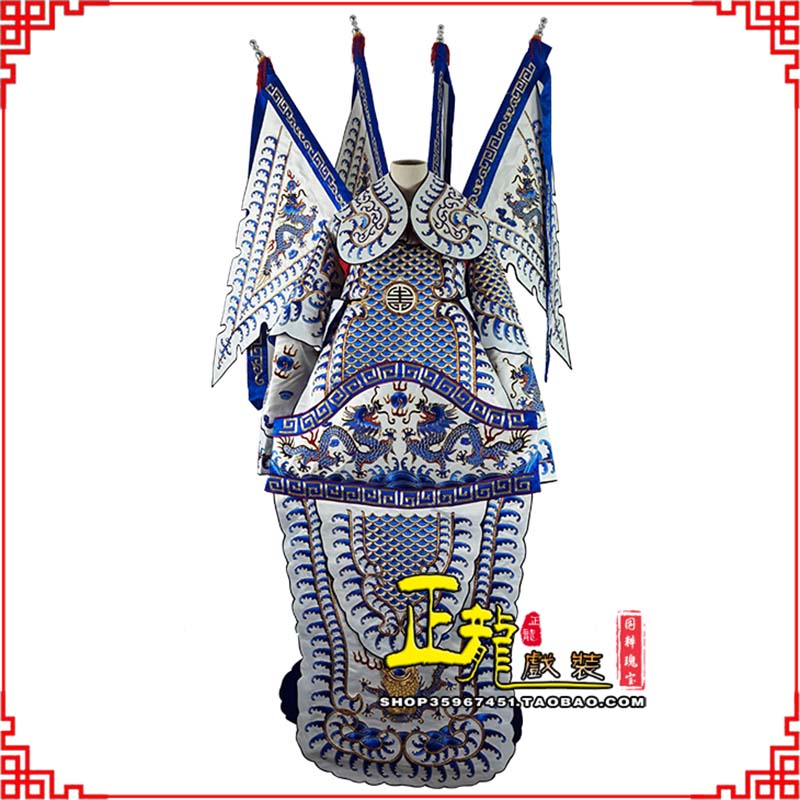 蒙山武生武将大靠祥龙勾金